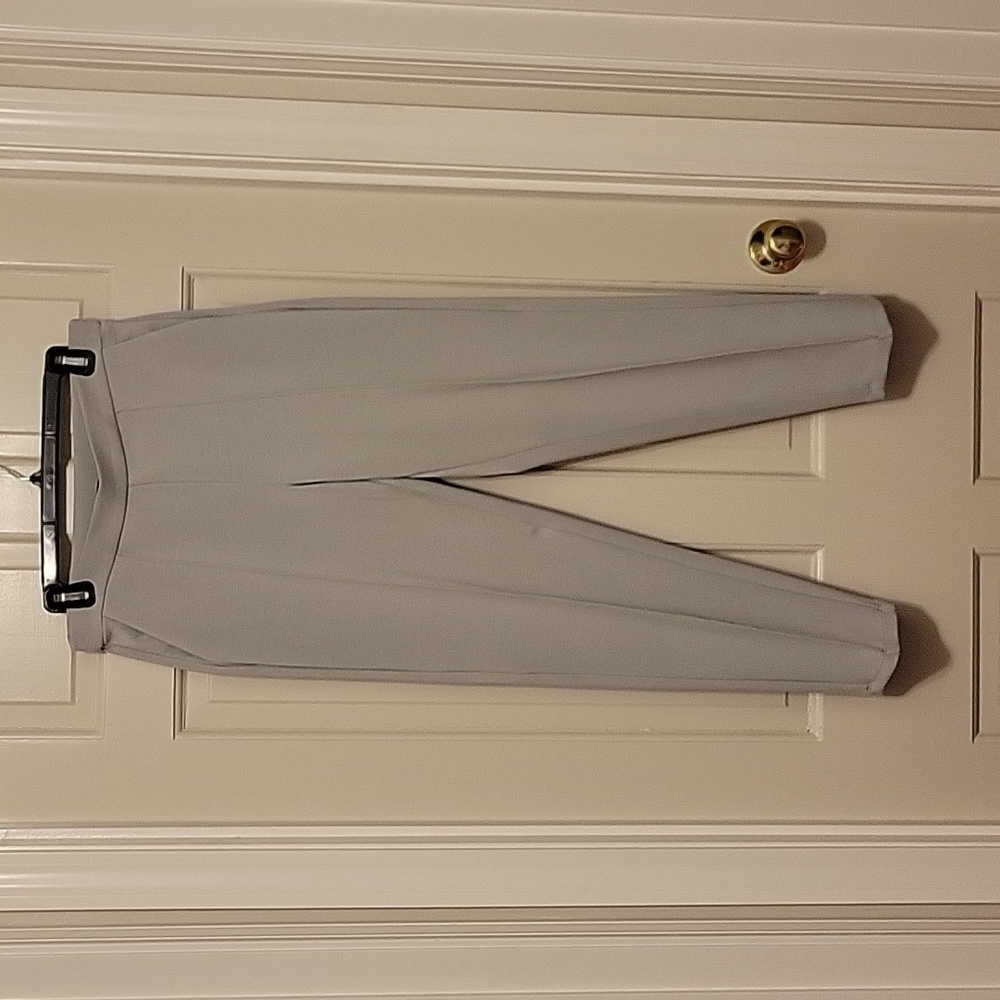 Loose, tapered knit pants